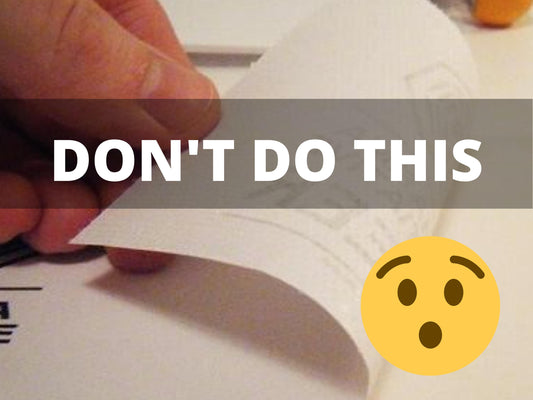 How to Hand-Apply a Label