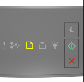 Lexmark MS310: Load Paper Error with a Full Paper Tray