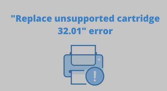 What does the 32.01 error mean in my Lexmark printer?