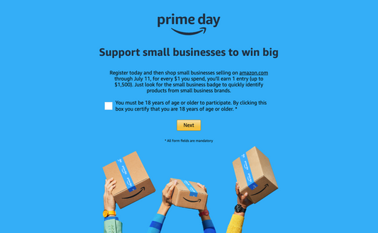 Print.Save.Repeat. Purchases Qualify for Amazon Prime Day Small Business Sweepstakes