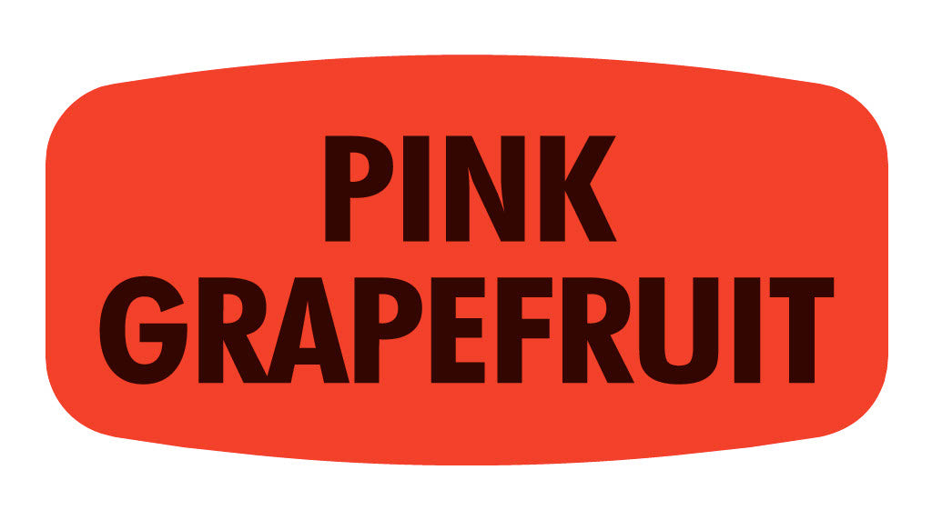 Pink Grapefruit Label | Roll of 1,000