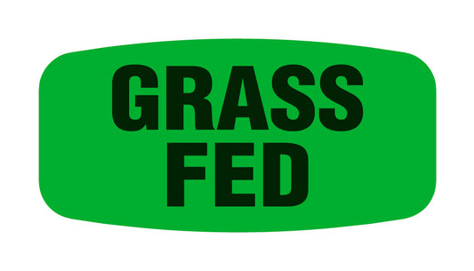 Grass Fed Label | Roll of 1,000