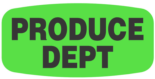 Produce Dept Label | Roll of 1,000