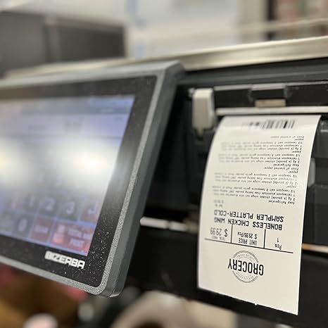Bizerba Linerless 2.76" x 263' Labels | 30 Pack