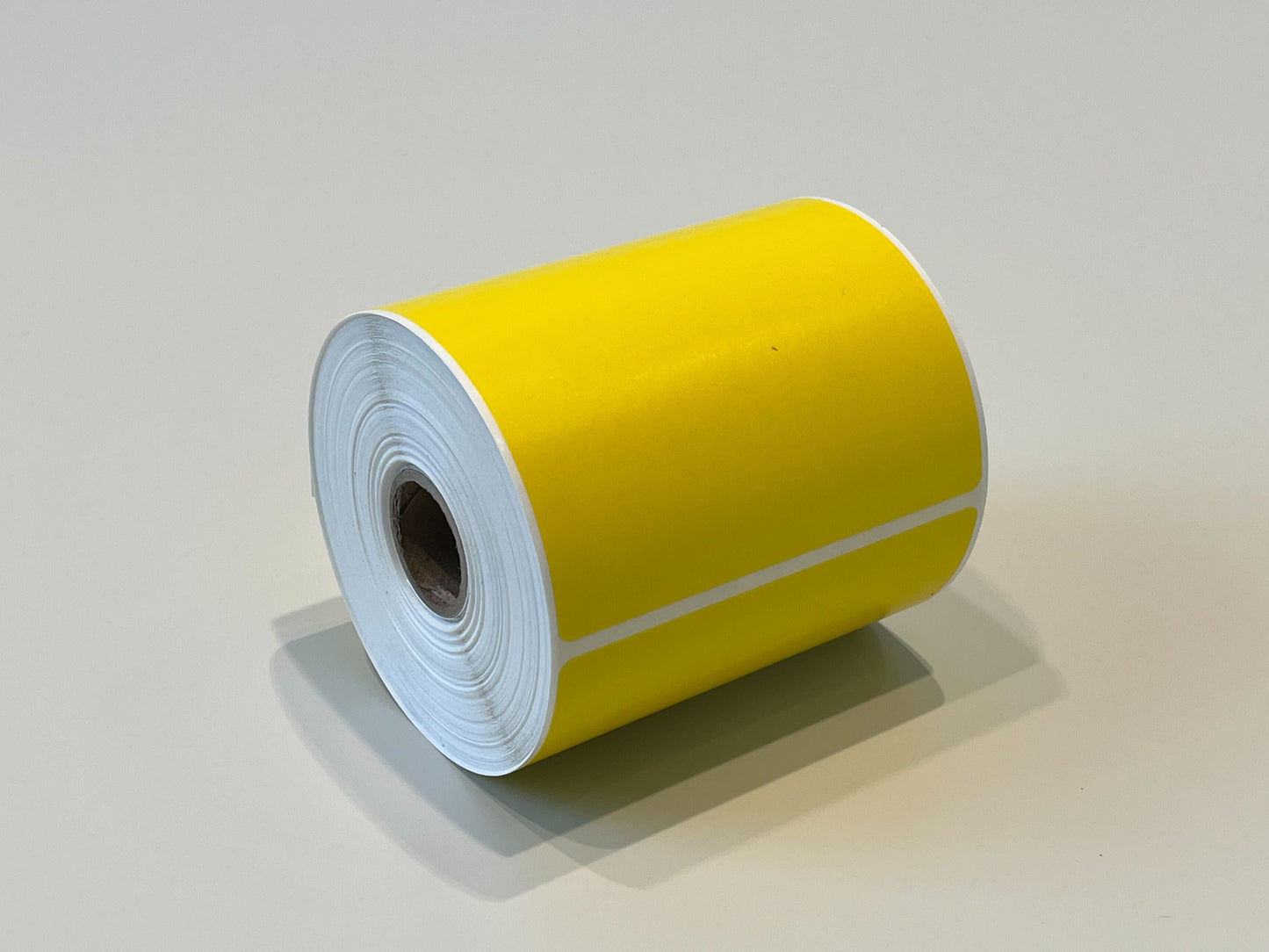 4" x 6" Thermal Transfer Yellow Floodcoat | 250 roll | 12 Pack