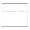 Mettler Toledo 325 Scale Labels (T104), 2.625" x 2.375", Face Perforation, 40mm Core, 500/Roll, 30 Pack