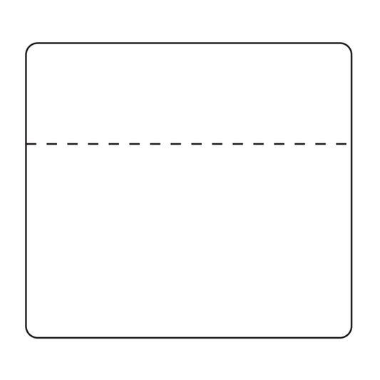 Mettler Toledo 2.625" x 2.375" Perforated Scale Labels on 40mm Core for 325 – 30 Rolls of 500 Labels