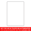 Mettler Toledo 315 Scale Labels (T190), 2.625" x 3.75", 4" Core, 2500/Roll, 5 Pack