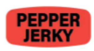 Pepper Jerky Label | Roll of 1,000
