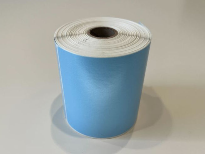 4" x 6" Thermal Transfer Blue Floodcoat | 250 roll | 12 Pack