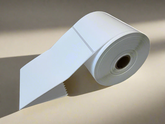 4" x 6" Direct Thermal w/Notch | 1,000 Roll | 4 Pack