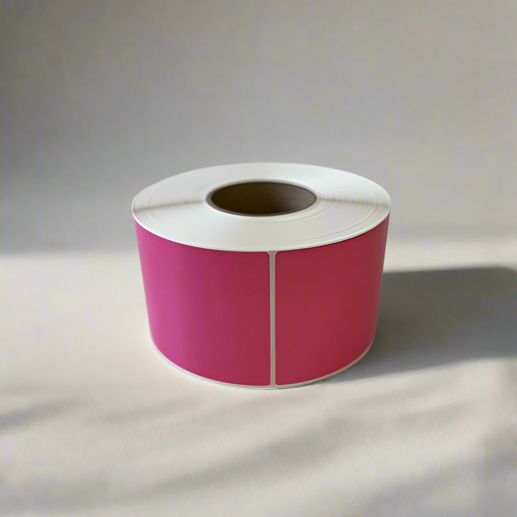 4" x 6" Thermal Transfer Pink Floodcoat | 1,000 roll | 4 Pack
