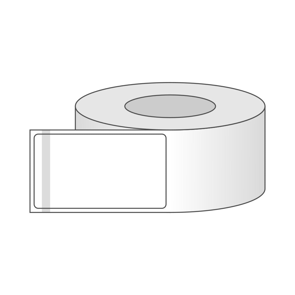 2.25" x 4" Hobart Scale Labels (QWU400) | Blank | 5.6" OD | 16 Rolls