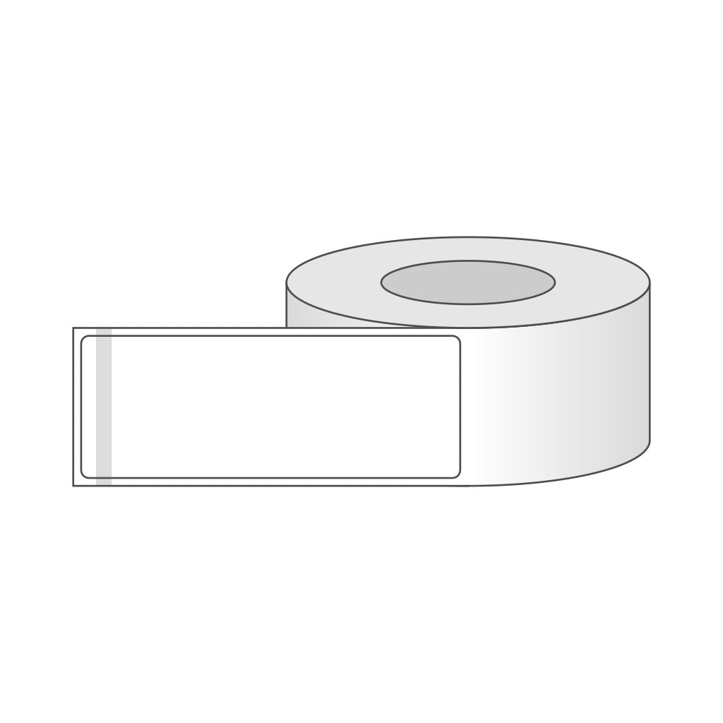 2.25" x 6" Hobart Scale Labels (QWU600) | Blank | 5.6" OD | 16 Rolls