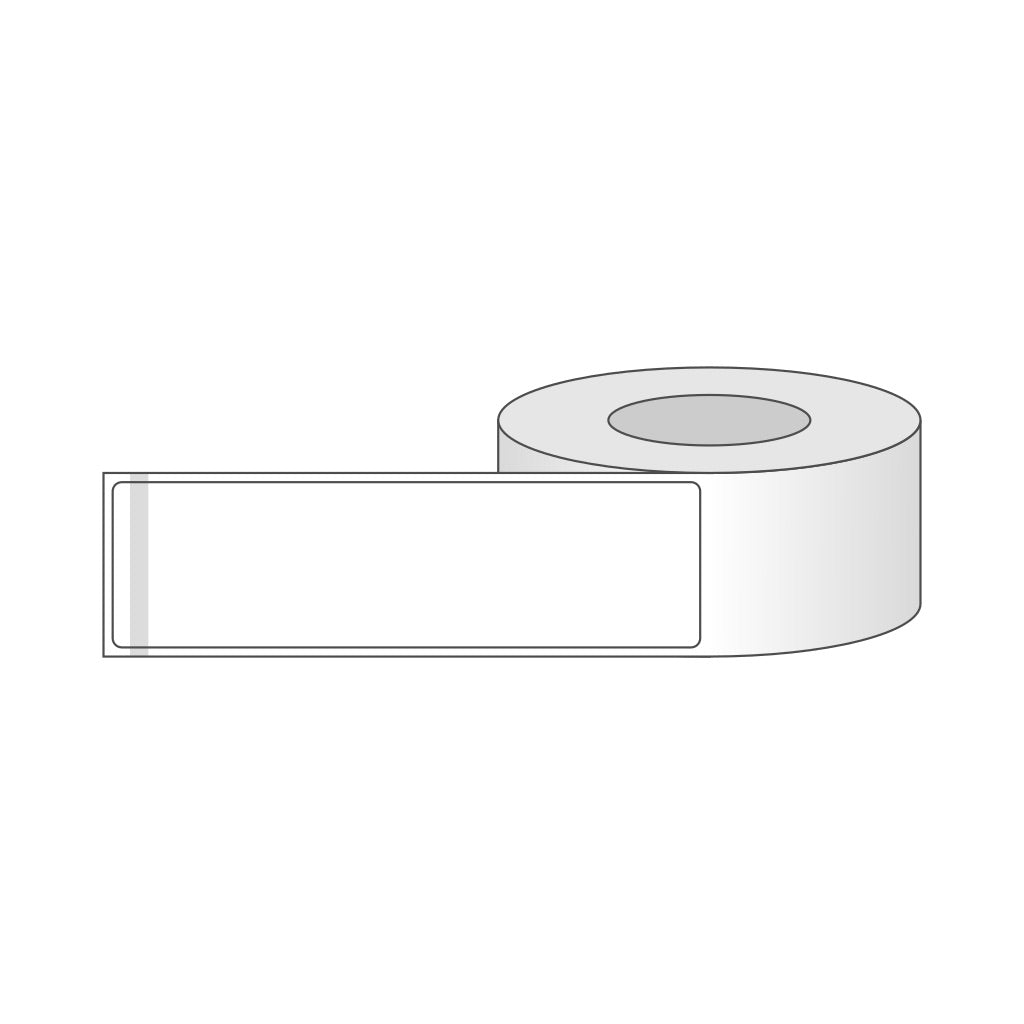 2.25" x 8" Hobart Scale Labels (QWU800) | Blank | 5.6" OD | 16 Rolls