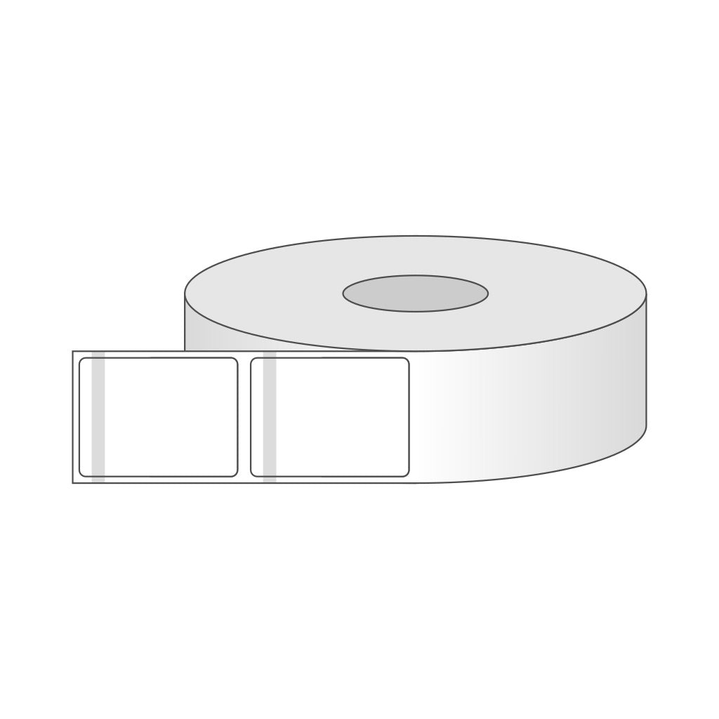 2.25" x 3" Hobart Scale Labels (UWU300) | Blank | 8.7" OD | 5 Rolls