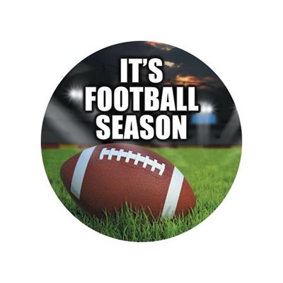 It's Football Season Label