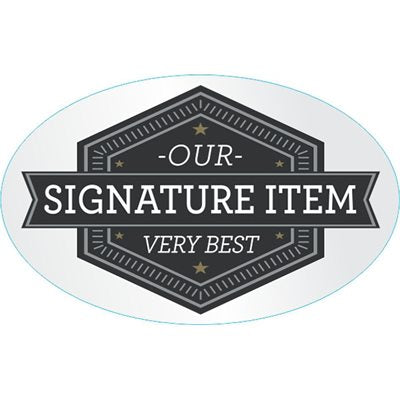 Signature Item / Our Very Best Label