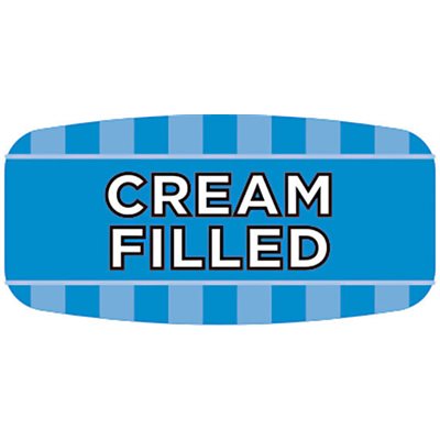 Cream Filled Label