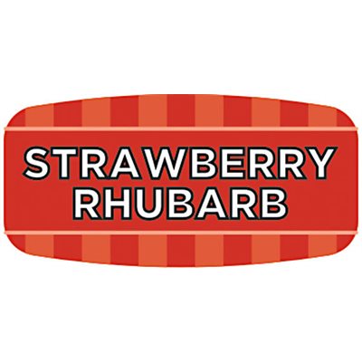 Strawberry Rhubarb Label