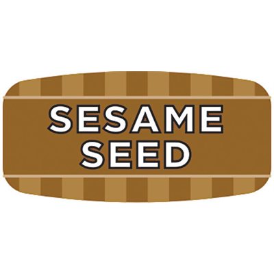 Sesame Seed Mini Flavor Label