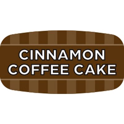 Cinnamon Coffee Cake Label
