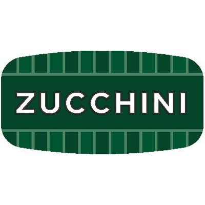 Zucchini Label