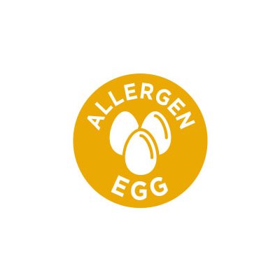 Allergen Egg (icon) Label