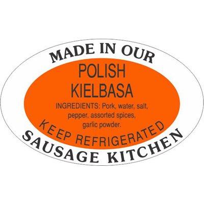 Polish Kielbasa / Made in Our..Kitchen Label