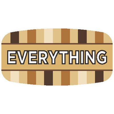 Everything Mini Flavor Label