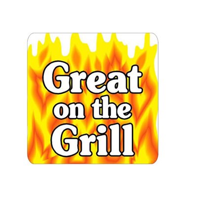 Great on the Grill Label