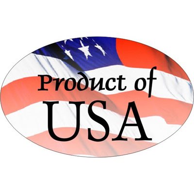 Product of USA Label