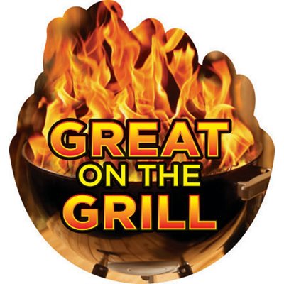 Great on the Grill Label