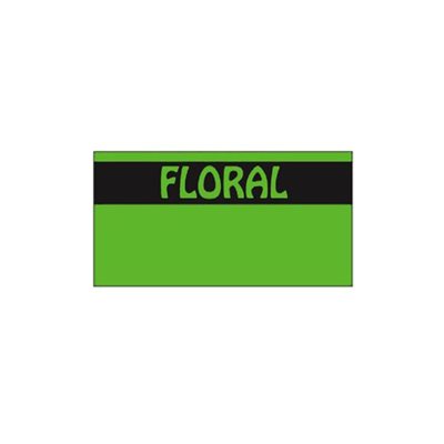 Monarch 1110 series Floral Label