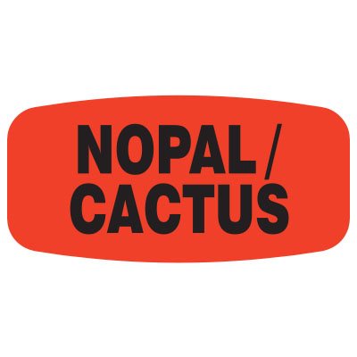 Cactus / Nopal Label