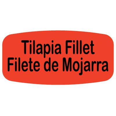 Tilapia Fillet - Filete de.... Label