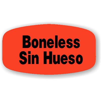 Boneless / Sin Hueso Label