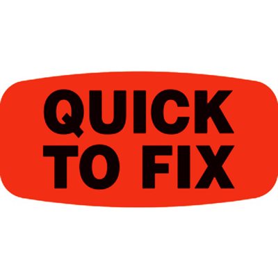 Quick to fix Label