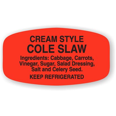 Cole Slaw (w/ ing) Label