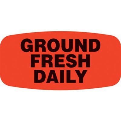Ground Fresh Daily Label