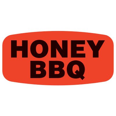 Honey BBQ Label