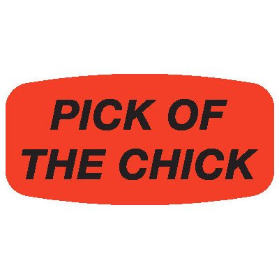 Pick of the Chick Label
