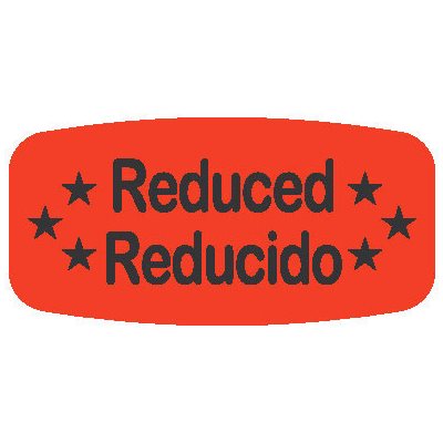 Reduced - Reducido Label