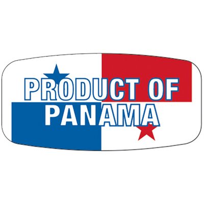 Product of Panama Label