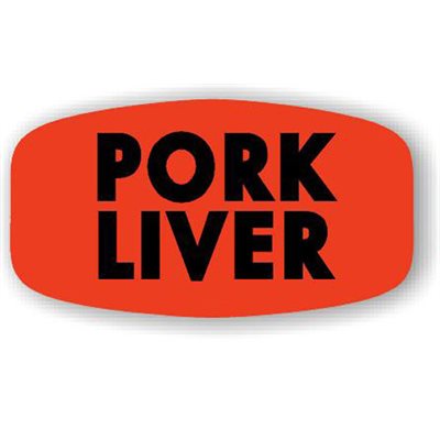 Pork Liver Label