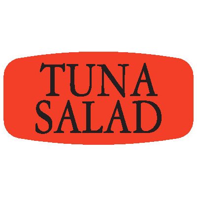 Tuna Salad Label