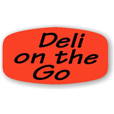 Deli on the Go Label