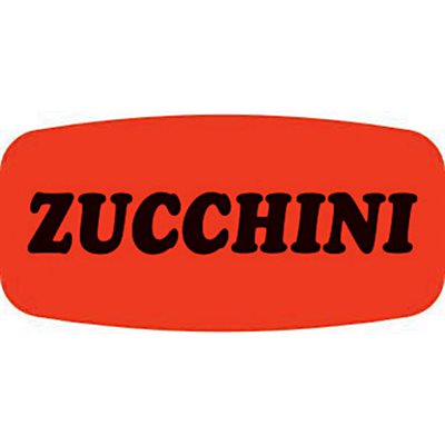 Zucchini Label