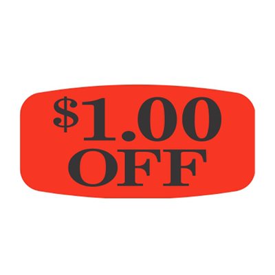 $1.00 Off Label