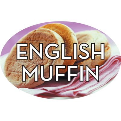 English Muffin Label